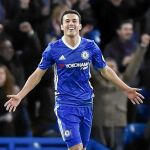 Pedro celebra el segundo de sus goles contra el Bournemouth