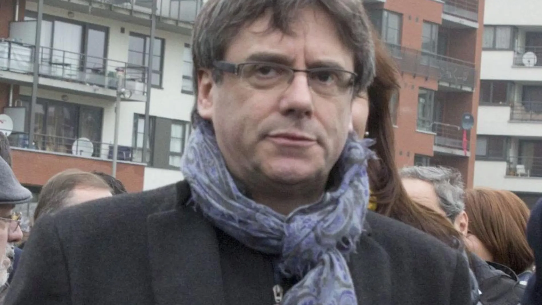 Carles Puigdemont, en Bruselas