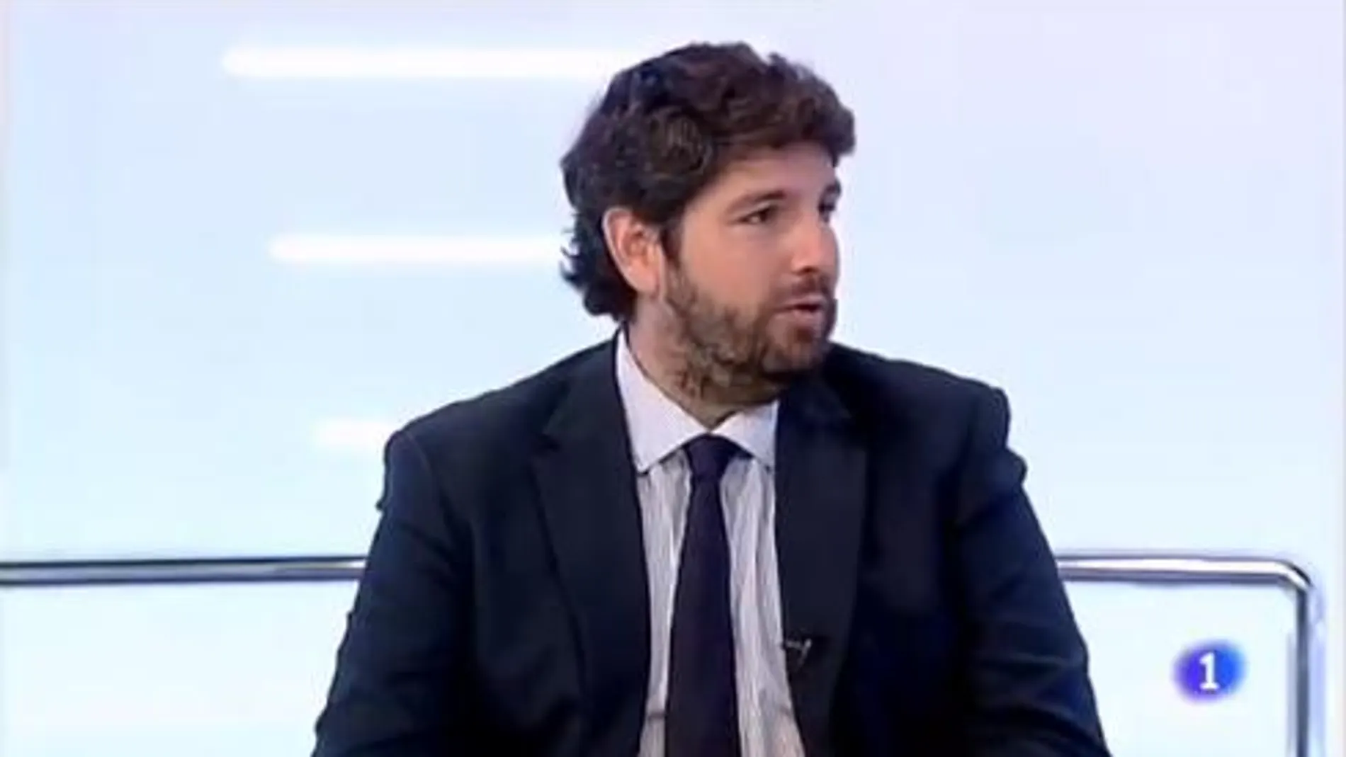 Tremendo lapsus del presidente de Murcia en TVE