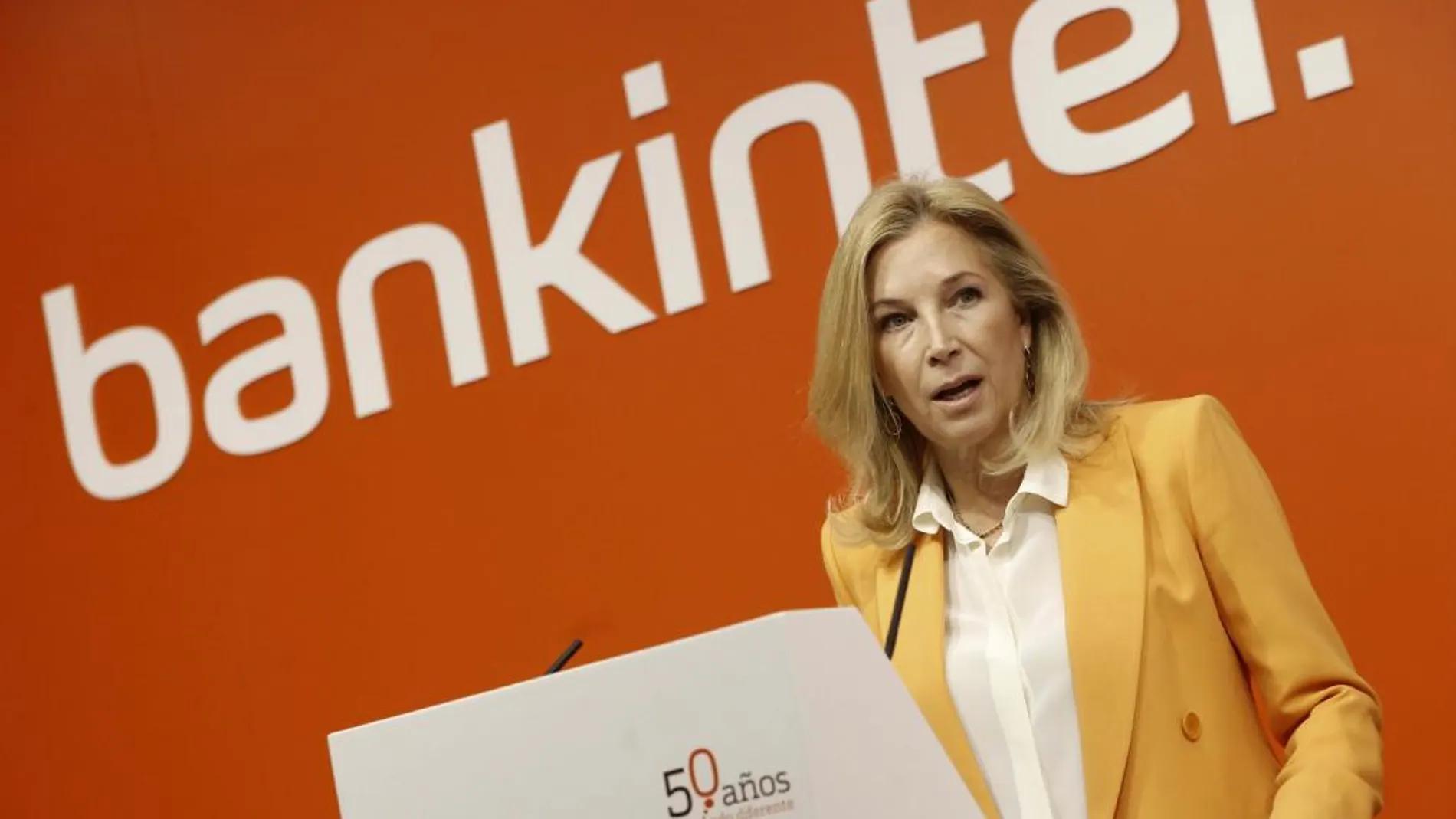 La consejera delegada de Bankinter, María Dolores Dancausa, en una imagen de archivo