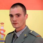 Fotografía facilitada por la Comandancia General de Melilla de Eduardo García Molinero, legionario del Tercio Gran Capitán I, que falleció anoche tras ser atropellado por un vehículo blindado medio sobre ruedas (BMR) durante un ejercicio en el campo de maniobras y tiro de Agost (Alicante) / EFE