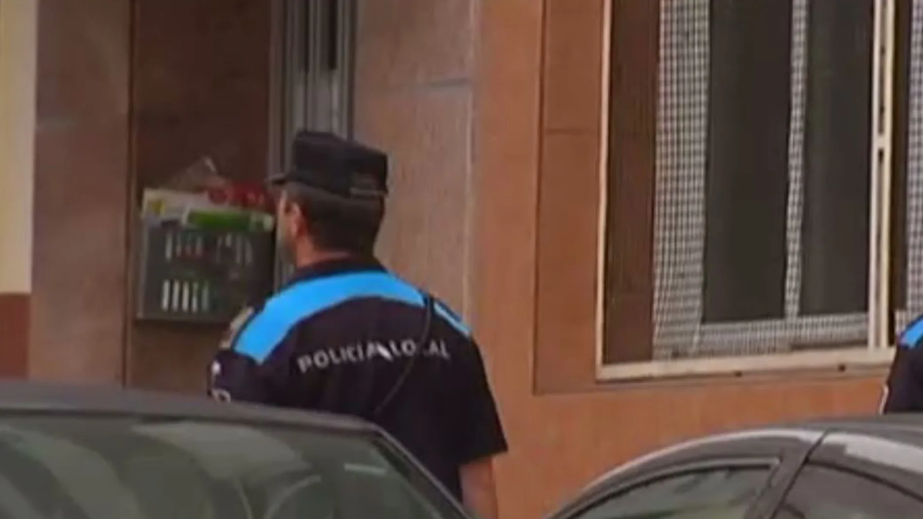 La Policía de La Coruña, en el lugar del suceso