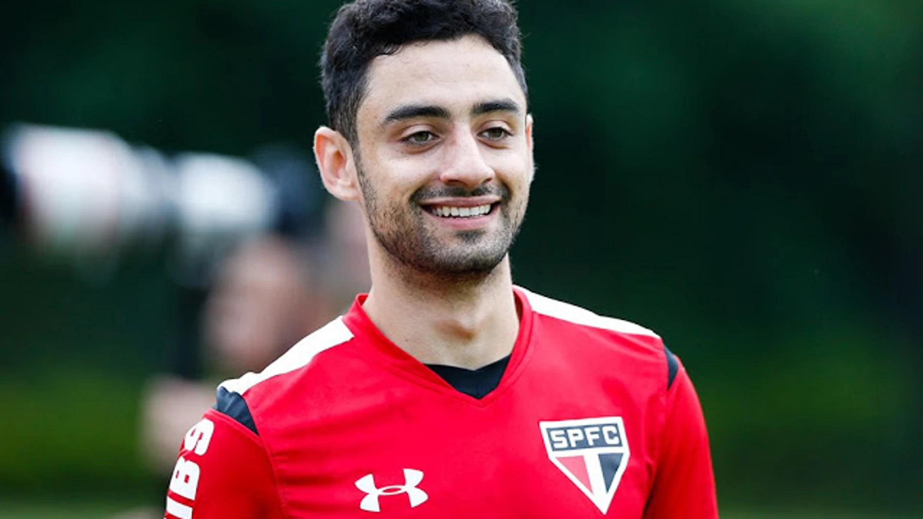 El futbolista brasileño del São Paulo Daniel Corrêa Freitas
