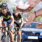 Dani Moreno se cayó antes de cruzar la pancarta de tres kilómetros para meta