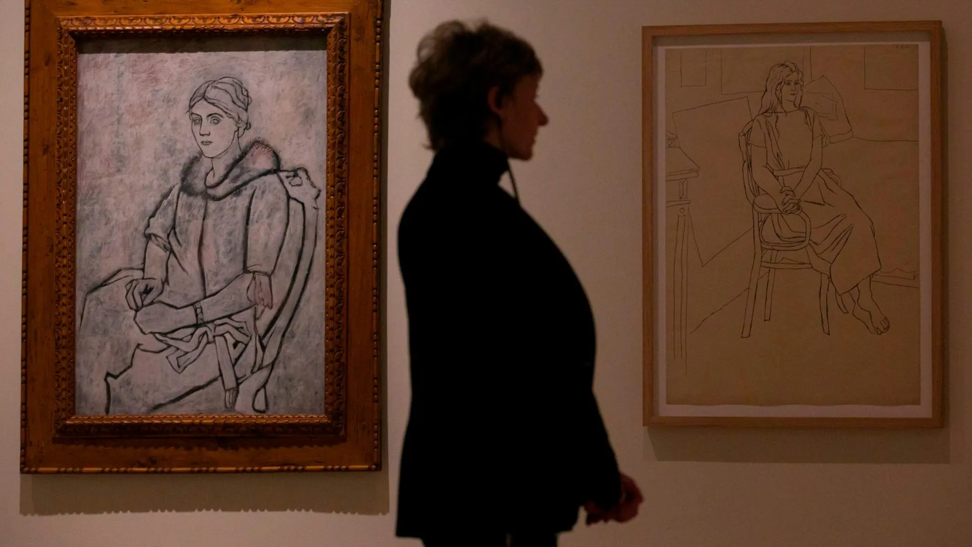 La muestra «Olga Picasso» permanece en el Museo Picasso de Málaga hasta junio / Foto: Efe