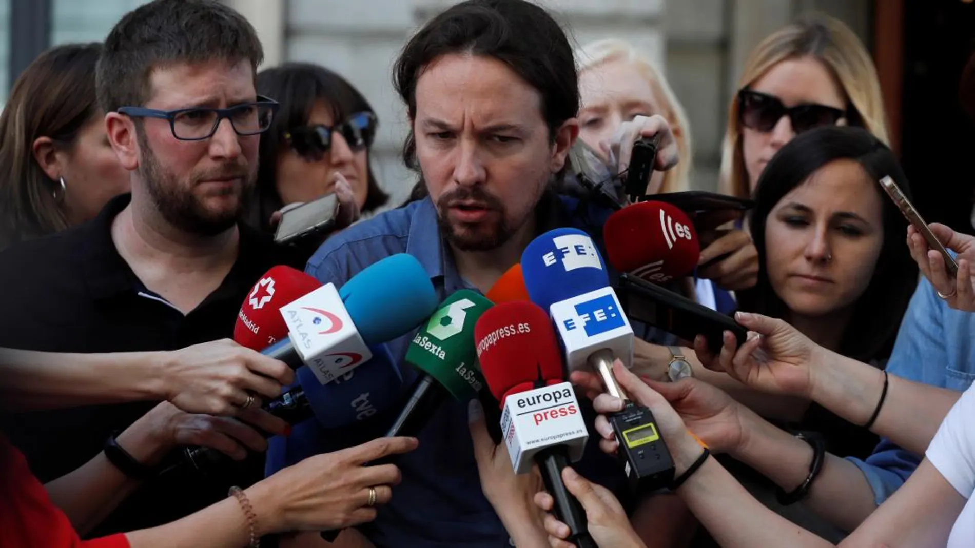 El líder de Podemos, Pablo Iglesias / Efe