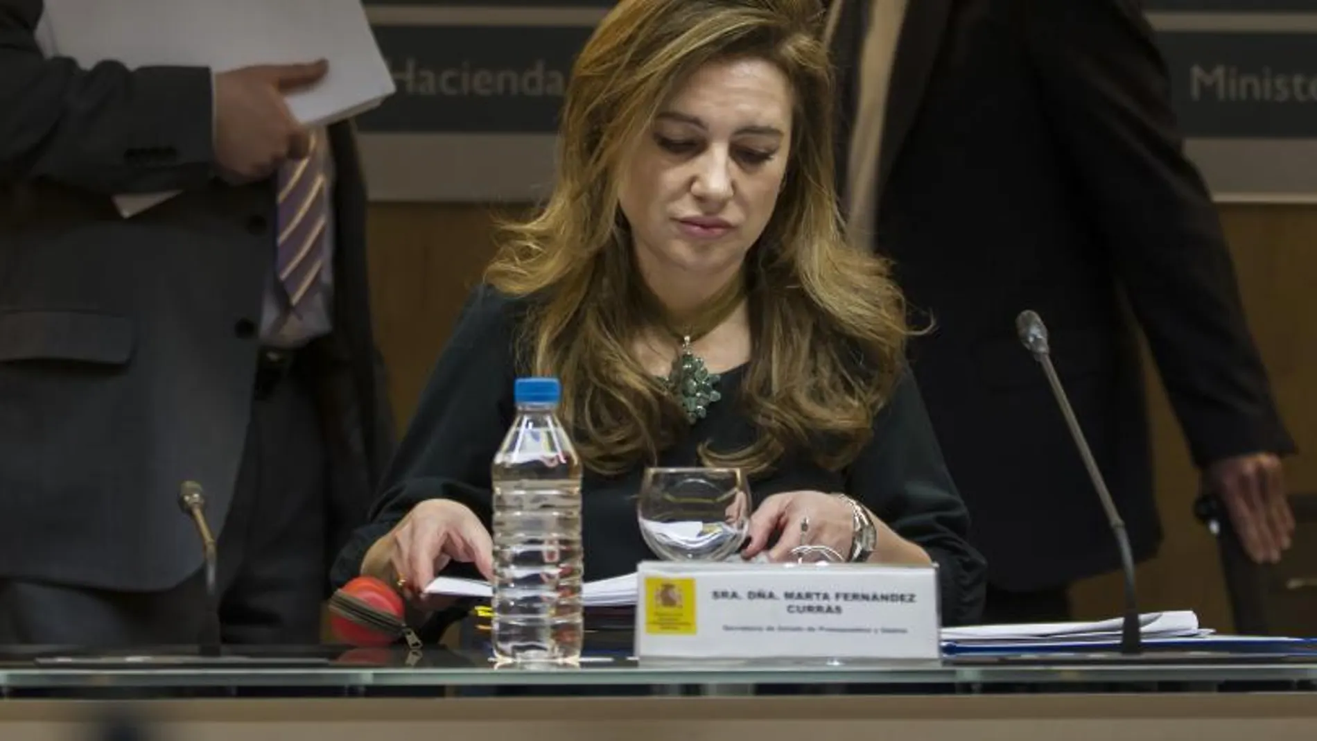 Rueda de prensa de Marta Fernández de Curras