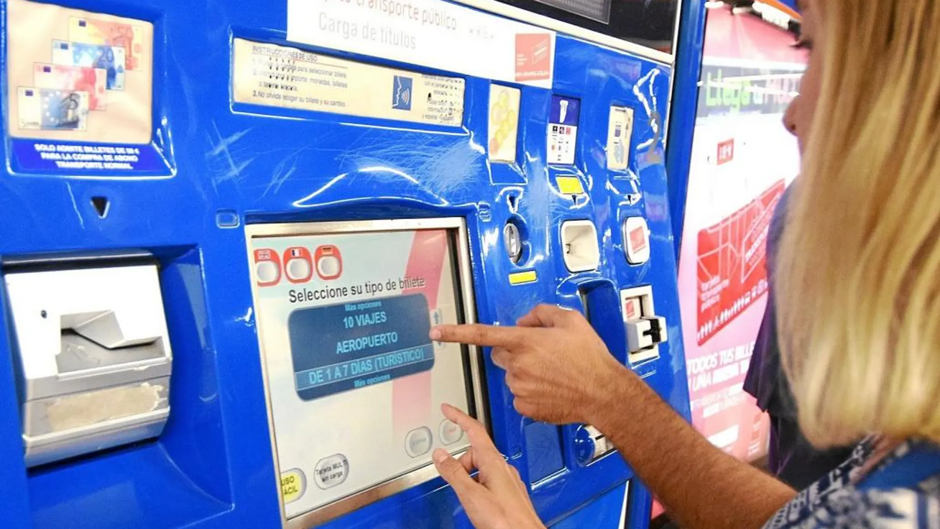 Las nuevas tarjetas «Multi» se pueden adquirir desde hoy en cualquier máquina expendedora del suburbano