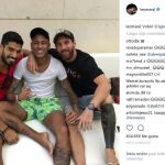 Suárez, Neymar y Messi en una foto en Instagram.