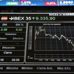 Paneles de la bolsa española