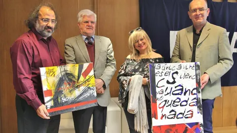 Pérez Alencart, Stuart Park, Beatriz Garrido y Juan Carlos Martín