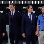 Imagen de los líderes políticos antes del debate