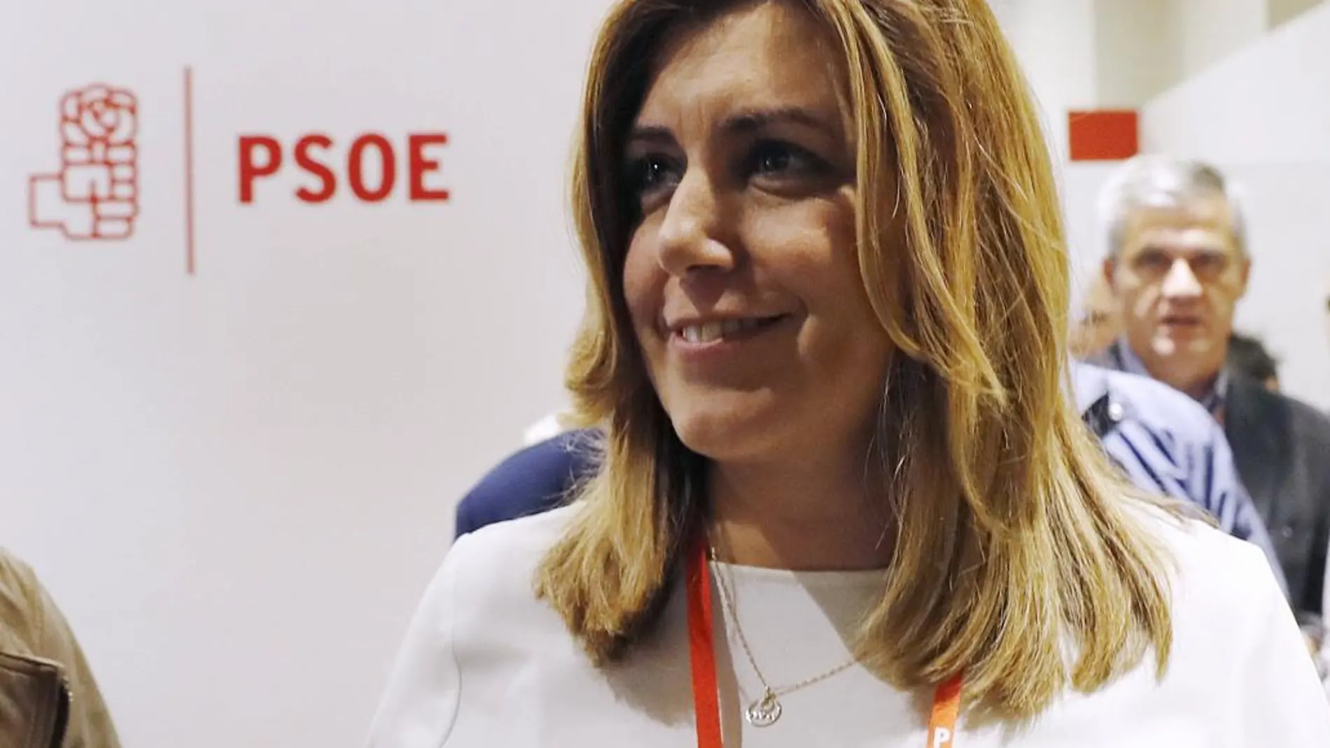 Susansa Díaz, en el Comité Ejecutivo del PSOE