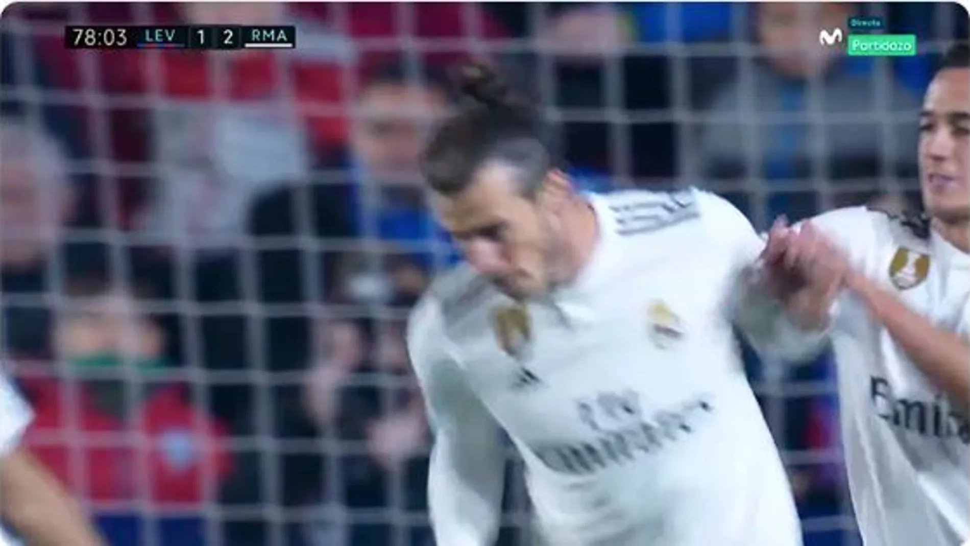 Bale no celebró su gol