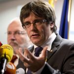 El expresidente de la Generalitat Carles Puigdemont. EFE/ Stephanie Lecocq