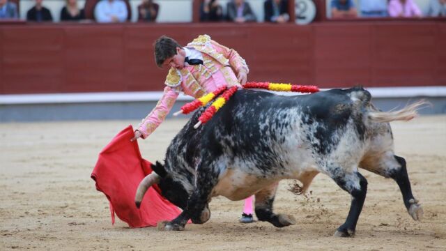 Carlos Ochoa, ayer, en su presentación en Las Ventas