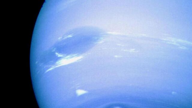 Neptuno fotografiado por la NASA