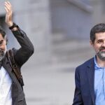 Jordi Sánchez y Jordi Cuixart disfrutarán de un régimen de semilibertad