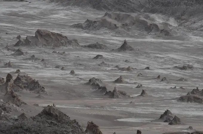 El desierto de Atacama: al caer la noche