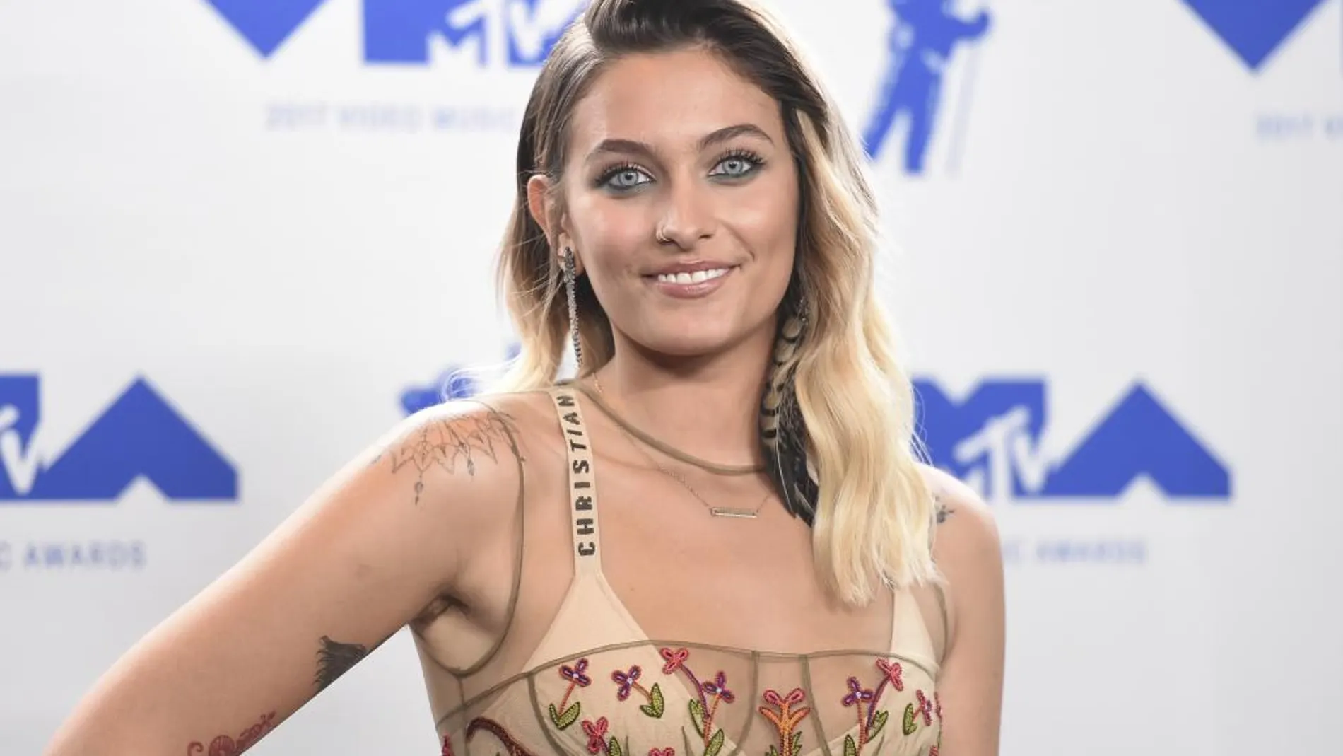 Paris Jackson en los MTV Video Music Awards 2017.
