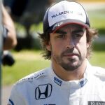 Imagen de archivo de Fernando Alonso con McLaren