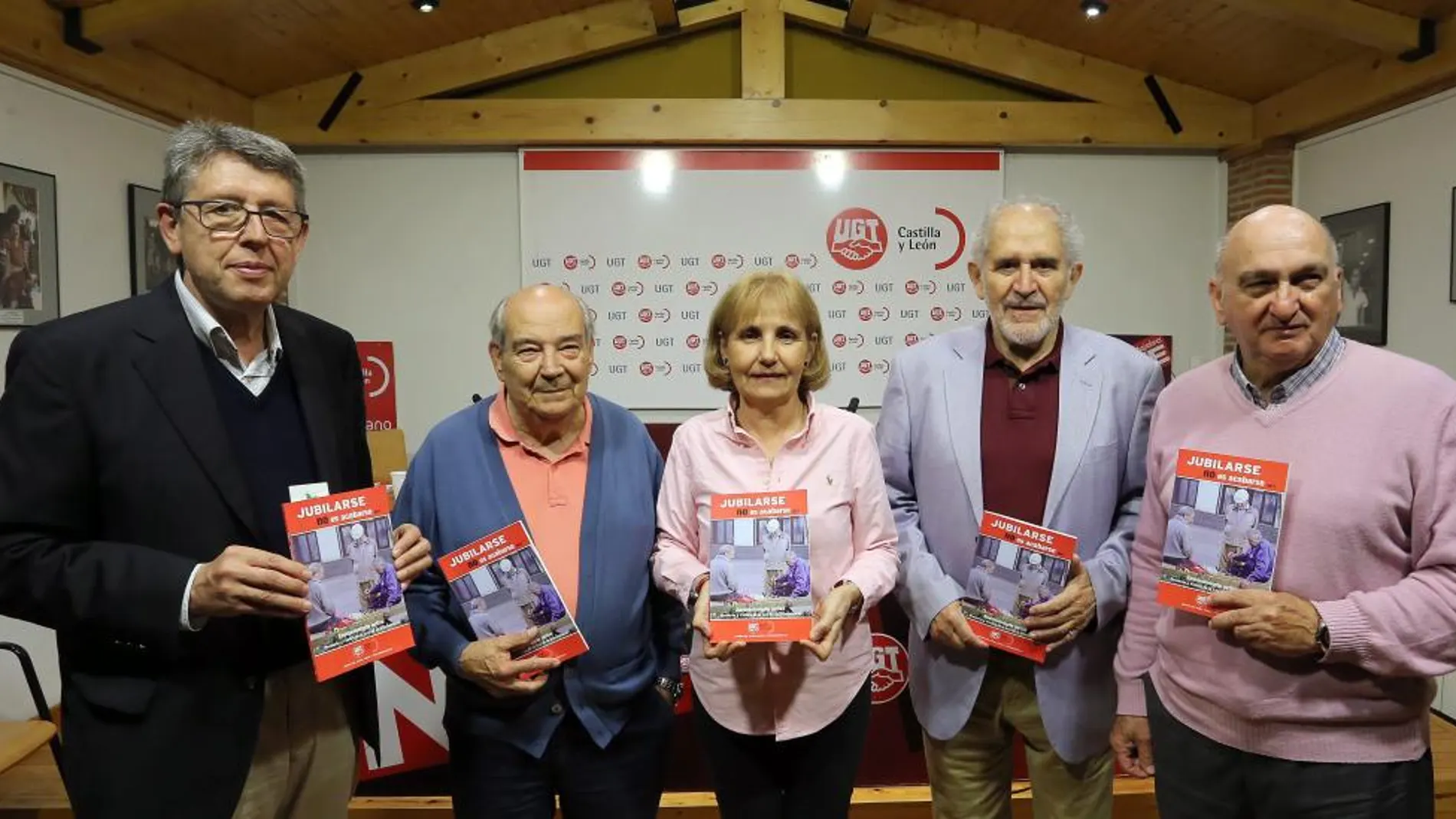 Jorge Félix Alonso, Pablo Zalama, Adela Carrió, Demetrio Madrid y Daniel Moríñigo