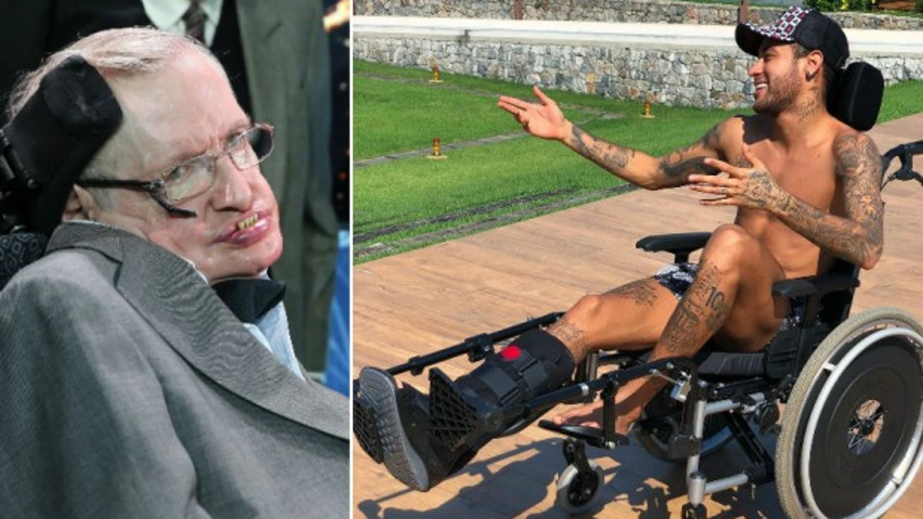 Neymar fue criticado por su «homenaje» a Stephen Hawking