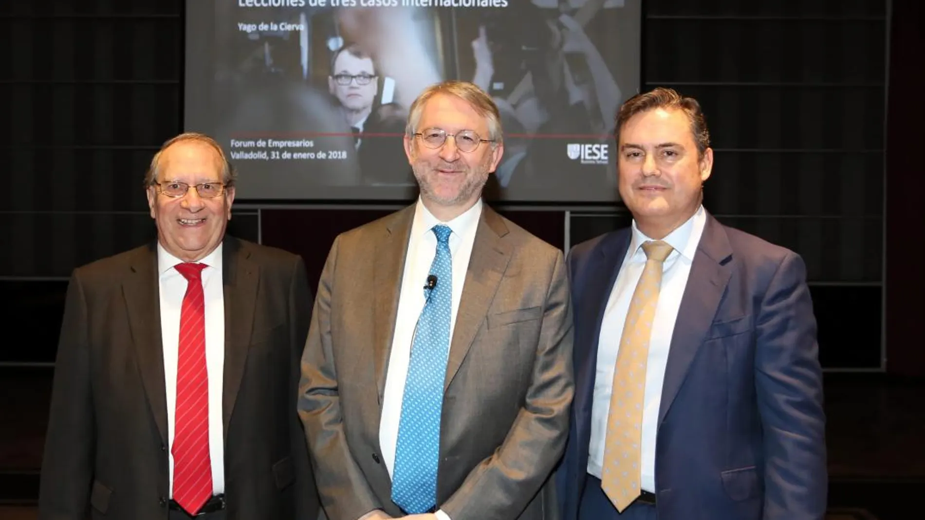 Ramón Mateo, Yago de la Cierva y Luis Ortiz de Lanzagorta
