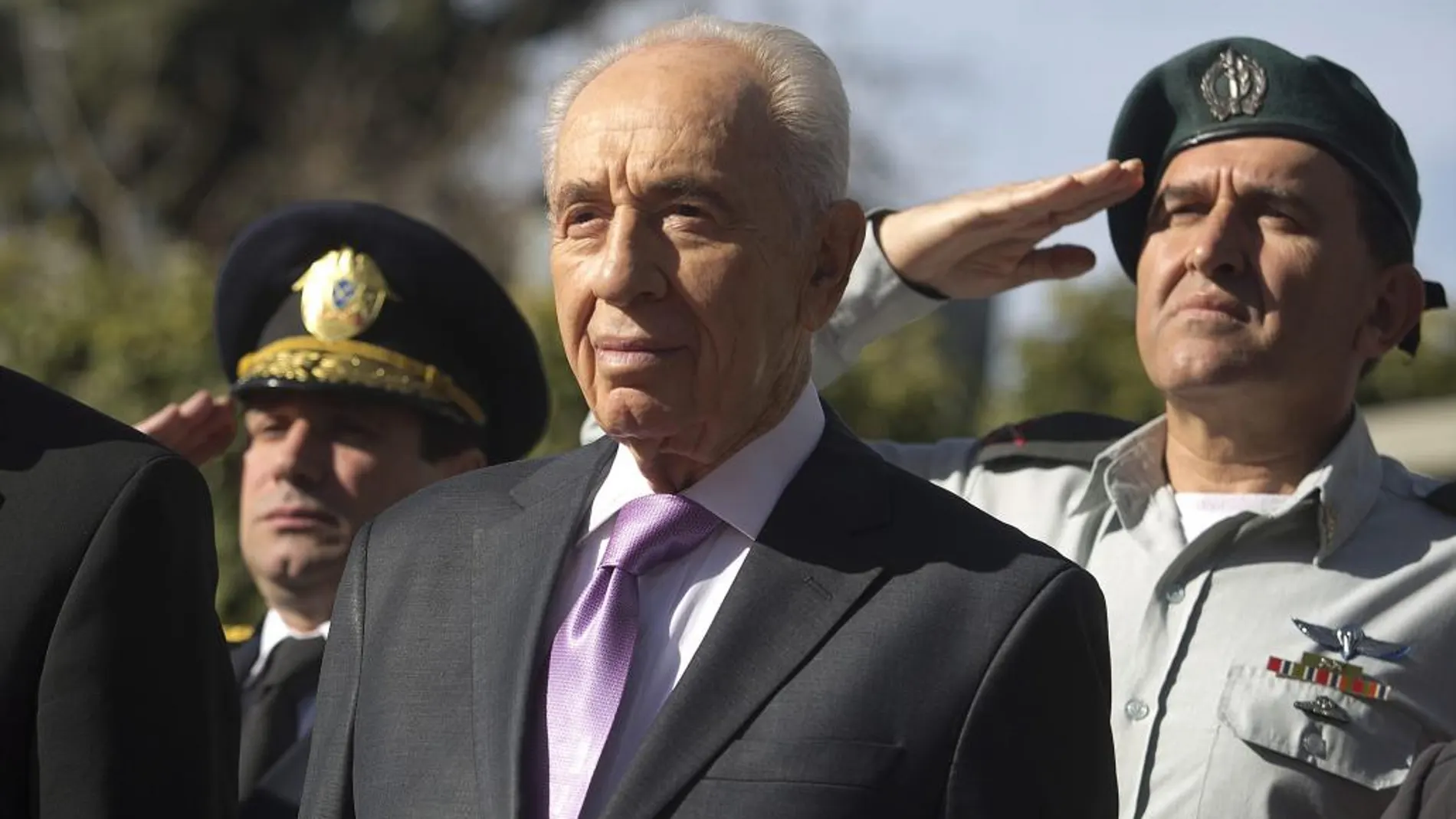 El ex presidente Simon Peres