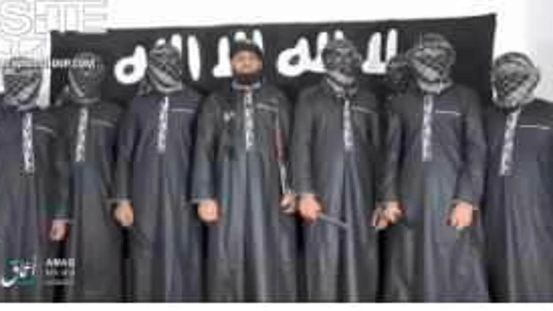 Imagen de los siete terroristas de la masacre de Sri Lanka