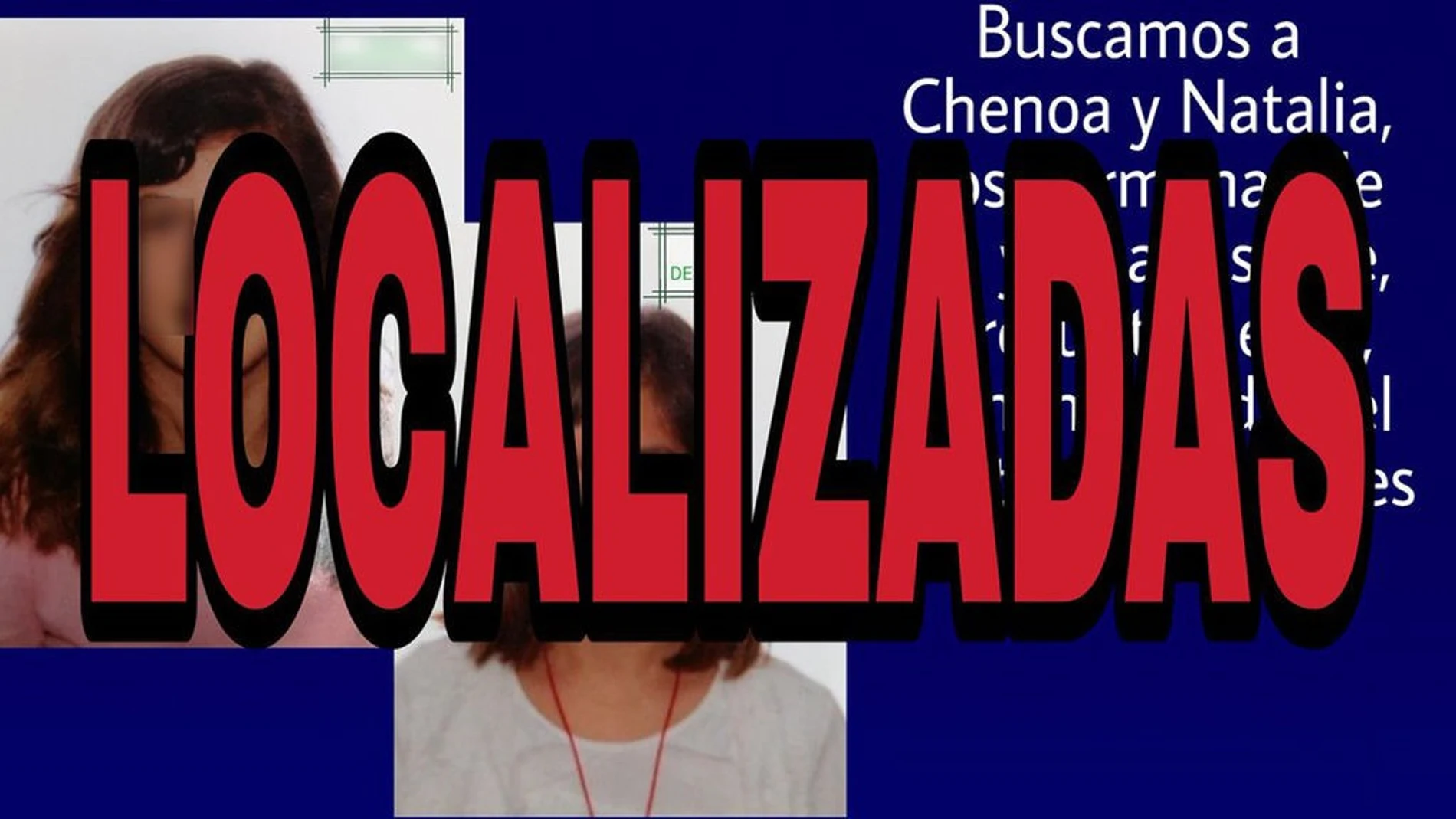 Localizadas las dos hermanas desaparecidas en Cádiz hace un mes