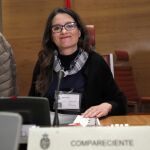 La vicepresidenta del Consell y coordinadora de Compromís, Mónica Oltra, compareció ayer en la comisión de investigación de Partidos Políticos en el Senado