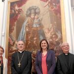 El arzobispo de Valencia, Carlos Osoro, bendijo estas obras en presencia de la consellera de Cultura, María José Catalá