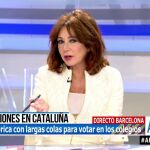 Ana Rosa «calla» a un independentista en directo: «Por ahí no voy a pasar, no voy a permitir que se insulte a la policía española»
