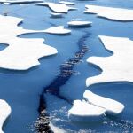 La extensión de hielo marino en el Ártico se situó muy por debajo de la media en 2017