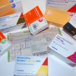 Antibióticos dispensados en farmacia