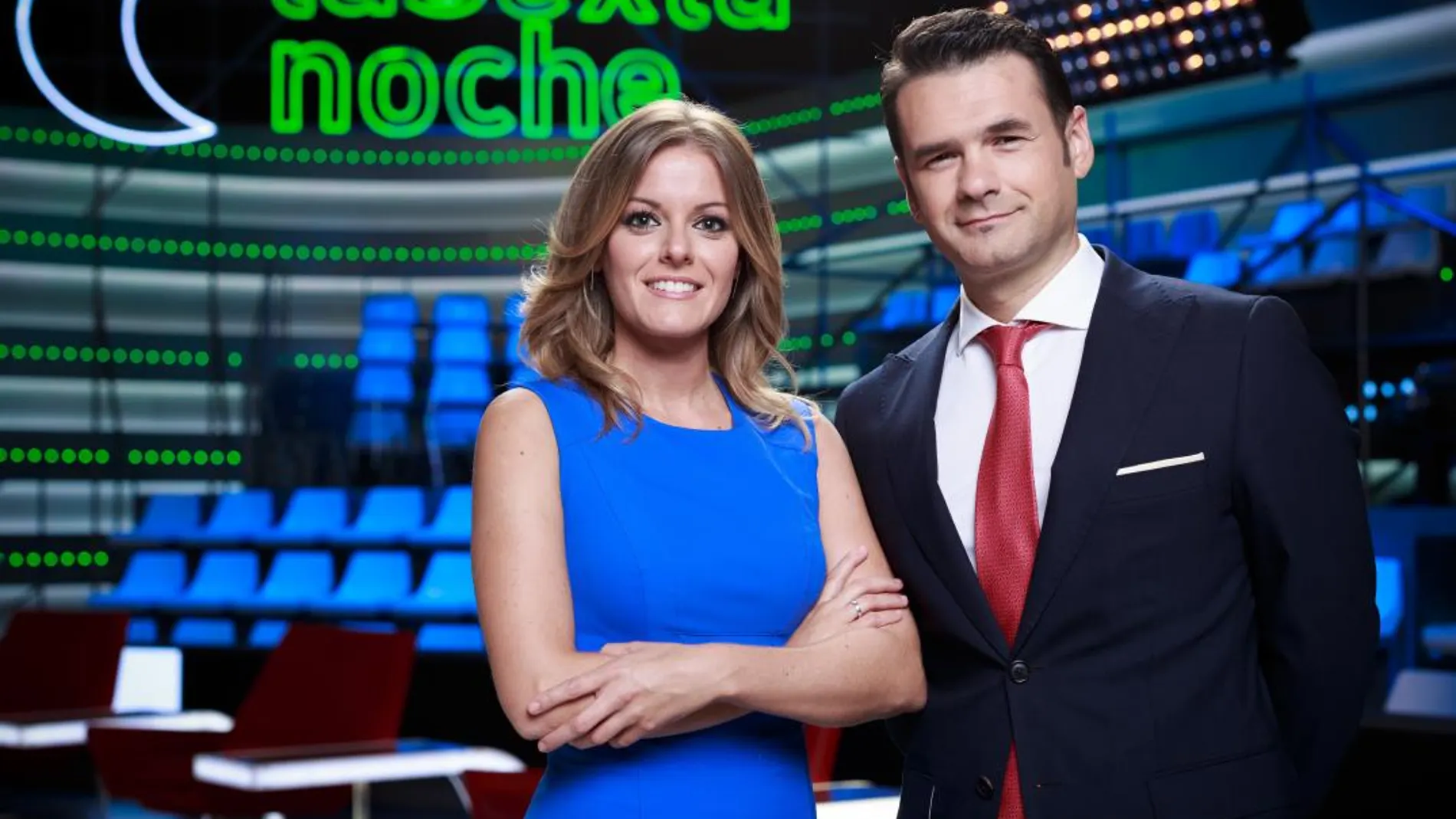 Iñaki López y Andrea Ropero, presentadores de ‘laSexta Noche’
