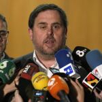 El conseller de Economía de la Generalitat de Cataluña, Oriol Junqueras