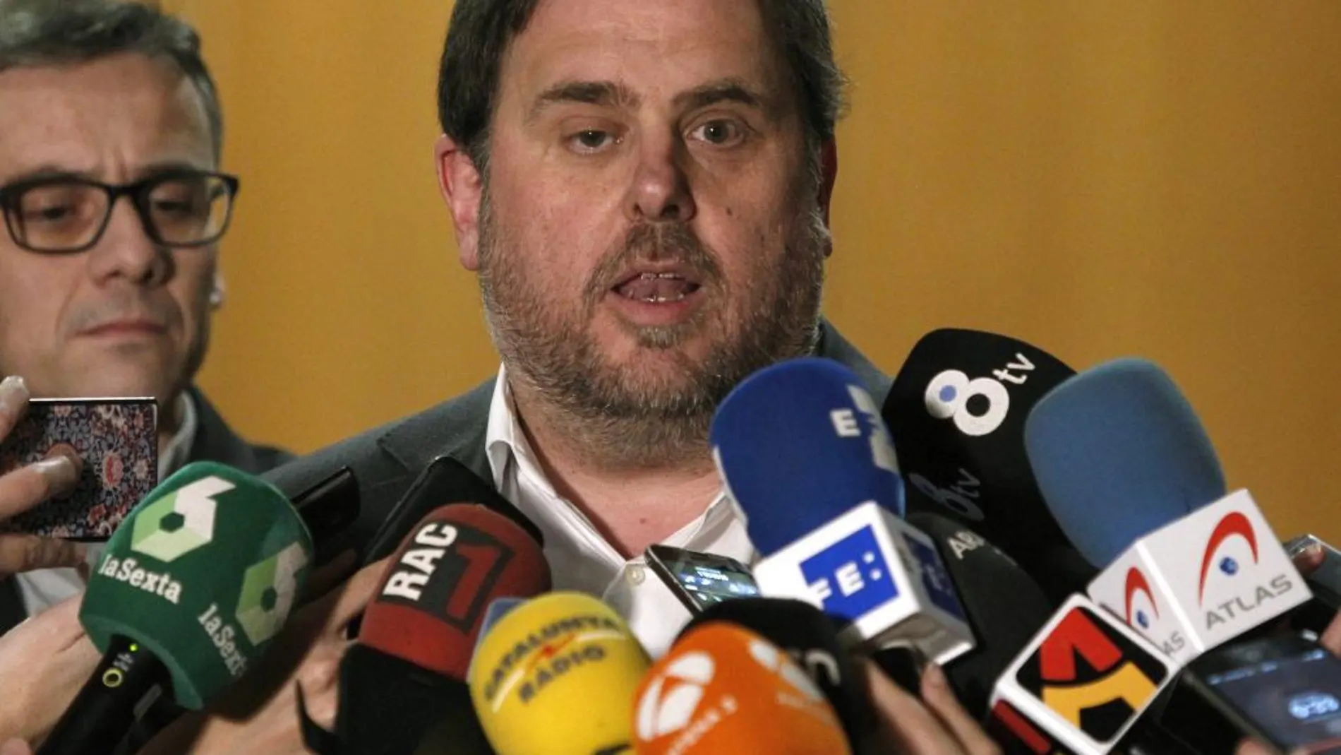 El conseller de Economía de la Generalitat de Cataluña, Oriol Junqueras