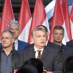 El primer ministro húngaro, Viktor Orban, compareció tras la consulta
