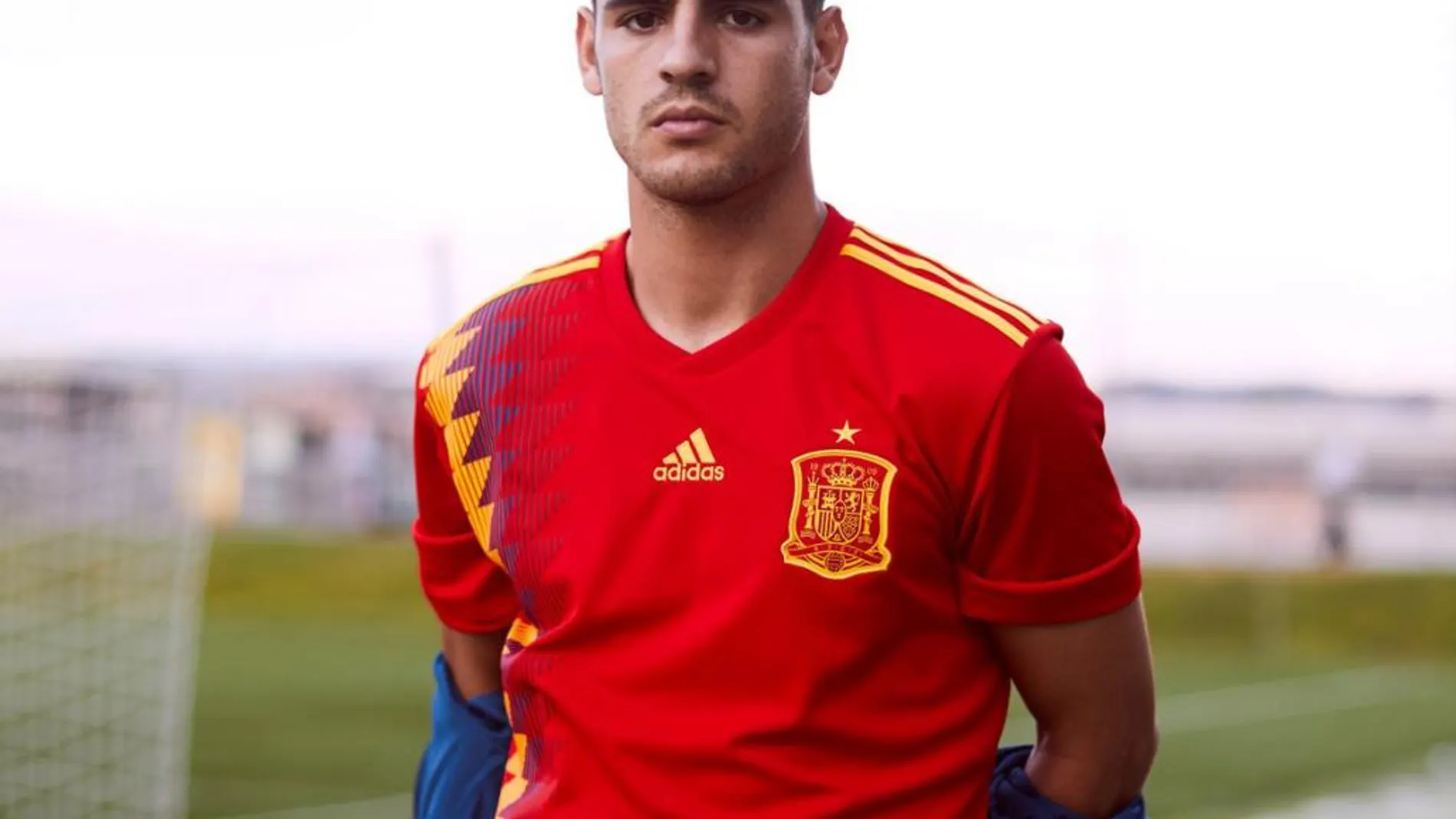 El jugador de la Selección Española Álvaro Morata