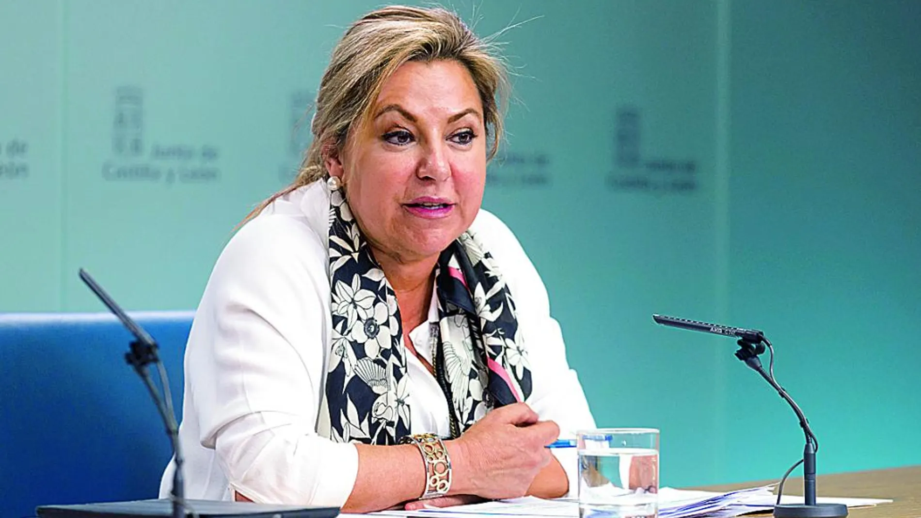 La vicepresidenta Rosa Valdeón explica los acuerdos aprobados en el Consejo de Gobierno