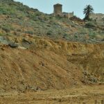Imagen de una zona correspondiente a la Sierra Minera en el término municipal de Cartagena - La Unión