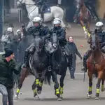  Los «ultras» toman la calle en Bruselas