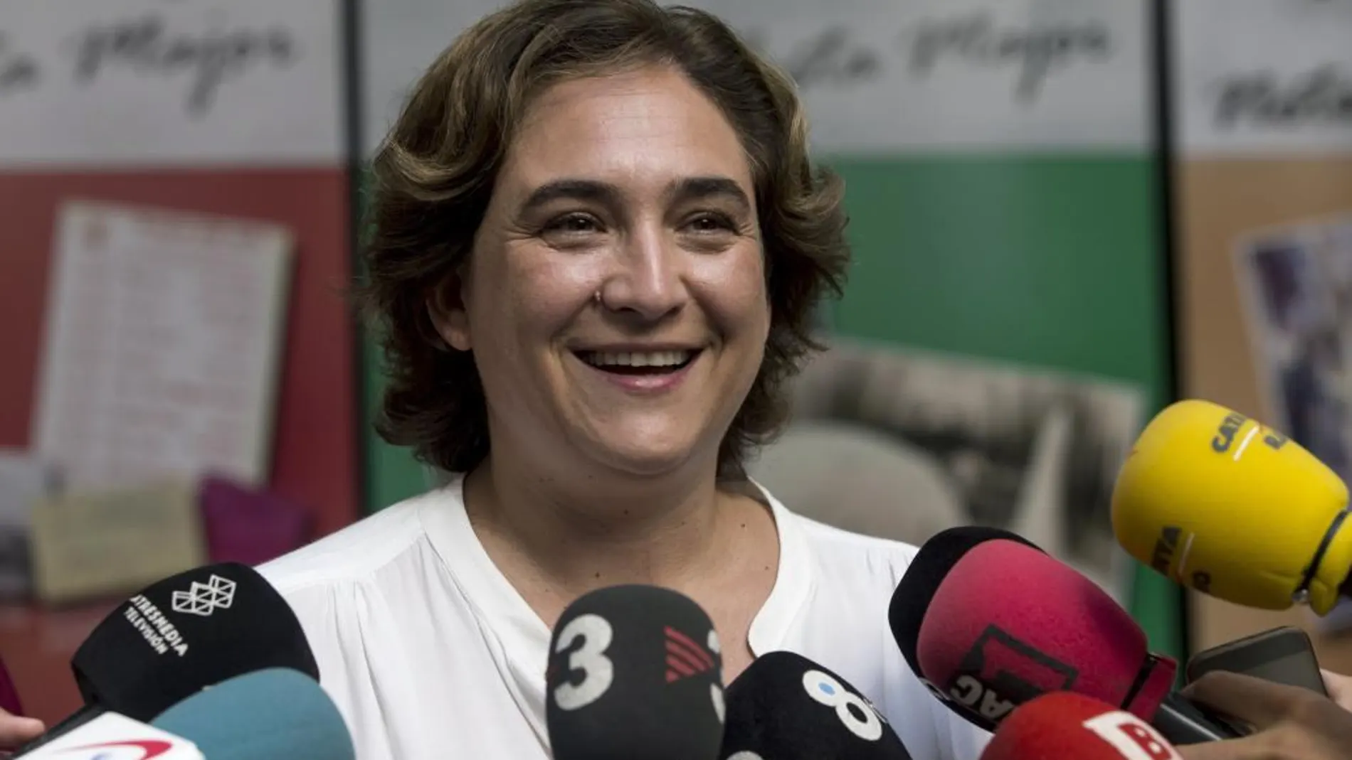 La alcaldesa de Barcelona, Ada Colau