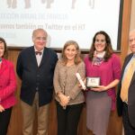 Salomé Adroher, José Javier Huete, María José Olesti, Laura Durán y Javier Fernández del Moral