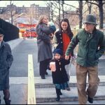 Imagen de archivo de Woody Allen junto a su familia