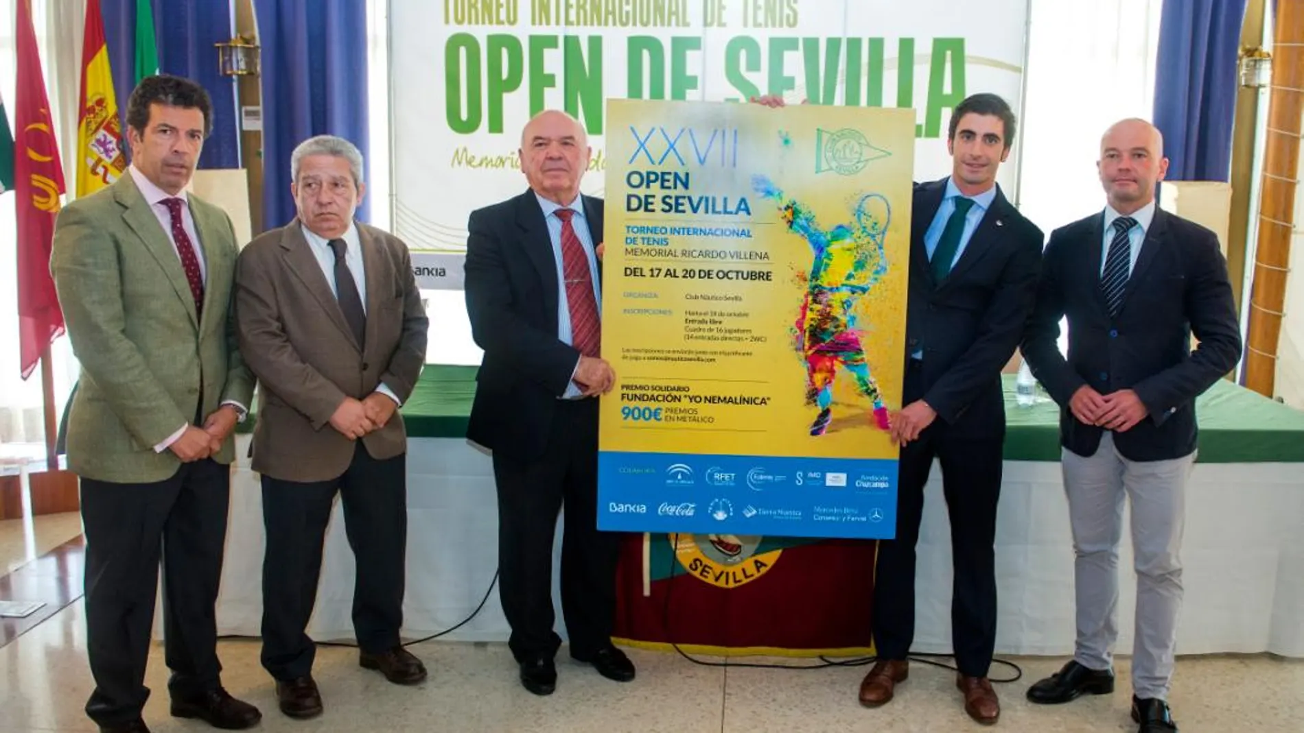 Comienza el 27º Open de Sevilla de Tenis Memorial Ricardo Villena
