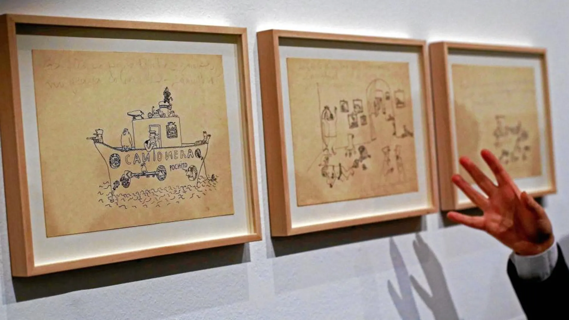 Los dibujos de Copi centran la exposición sobre el ilustrador argentino