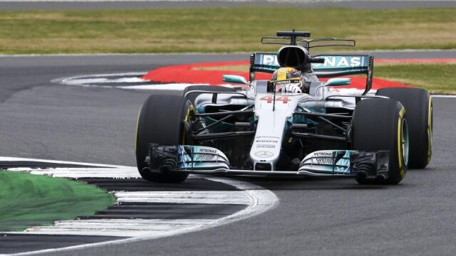 Hamilton, durante la tercera sesión de entrenamientos libres